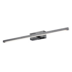 Kinkiet NERTUS MB1362M BK Italux W KSZTAŁCIE LISTWY CZARNY IP44  LED 12W DŁ.53CM
