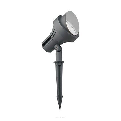 Reflektor Terra PT1 BIG Ideal Lux  033044    z aluminium i wykończona w kolorze antracytu ruchomy klosz