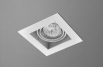 Oprawa wpuszczana SQUARES gu10 mała żarówka 50x1 230V z ramką  AQForm 36811 - 2