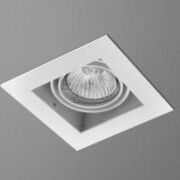 Oprawa wpuszczana SQUARES gu10 mała żarówka 50x1 230V z ramką  AQForm 36811