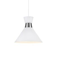 Lampa wisząca skandynawska biały klosz WAIST MArkslojd 106801