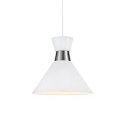 Lampa wisząca skandynawska biały klosz WAIST MArkslojd 106801