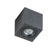 Lampa sufitowa techniczna czarna Mini Eloy  AZzardo GM4006 BK AZ1712  prostokąt natynkowy