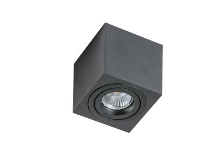 Lampa sufitowa techniczna czarna Mini Eloy  AZzardo GM4006 BK AZ1712  prostokąt natynkowy