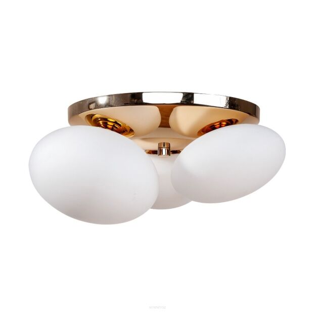 1191 OMI LAMPA SUFITOWA ZŁOTY ZUMALINE