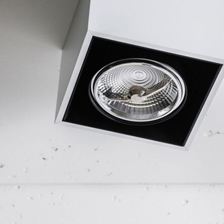 Oprawa natynkowa Solid 163.1 NT QR111 Labra  3.0651 prostokątna techniczna różne kolory QR111