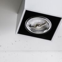 Oprawa natynkowa Solid 163.1 NT QR111 Labra  3.0651 prostokątna techniczna różne kolory QR111