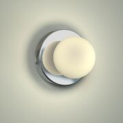 Kinkiet BRAZOS 6948 Nowodvorski Nowoczesny biały okrągły klosz