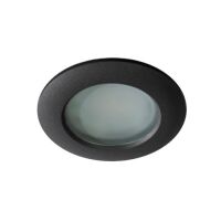 Lampa sufitowa Emilio AZzardo GM2104 AZ0809 okrągła wpuszczana IP54 czarna