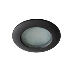 Lampa sufitowa Emilio AZzardo GM2104 AZ0809 okrągła wpuszczana IP54 czarna