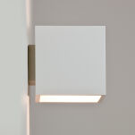 Lampa ścienna astro PIENZA 0917 prostokąt biały gips do malowania świeci obustronnie 1196001 - 2