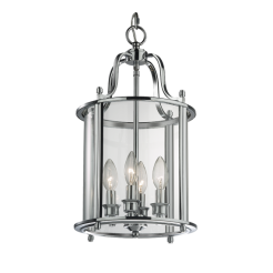 Lampa wisząca New York - P04550CH COSMO Light kształtem przypomina latarnię wykonana w stylu nowojorskim