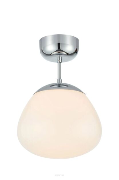 Plafon Rise 1L E27 109166 Markslojd biały/chrom Ø25cm