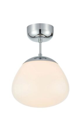 Plafon Rise 1L E27 109166 Markslojd biały/chrom Ø25cm