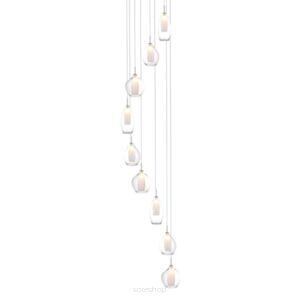 Lampa wisząca Amber Milano 9 clear AZ3102