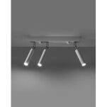 Lampa sufitowa 3 EYETECH SL.0904 SOLLUX LIGHTING biała listwa - 2
