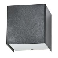 Kinkiet CUBE 5272 Nowodvorski Grafitowa kostka 9 cm