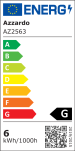 Kinkiet RAMONA 2 SWITCH AZ2564 LED 2x 6W czarna azzardo dwa klasyczne klosze włącznik - 4