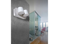 Kinkiet RAMONA 2 SWITCH AZ2564 LED 2x 6W czarna azzardo dwa klasyczne klosze włącznik - 2