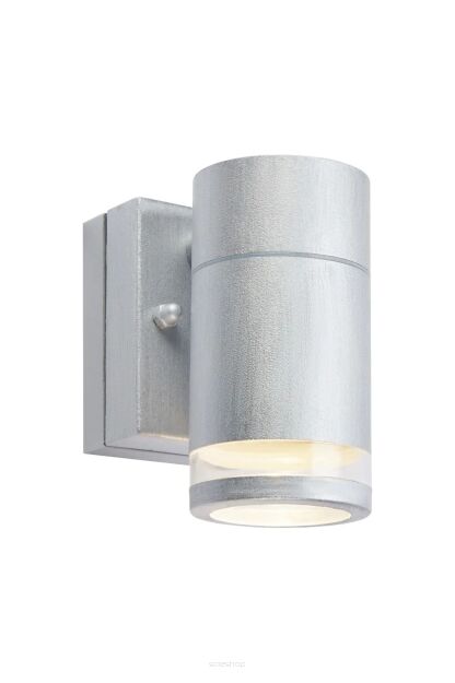 Kinkiet elewacyjny Luno 1L LED 400lm 3000K 109103 Markslojd srebrny 11,5cm x Ø6cm