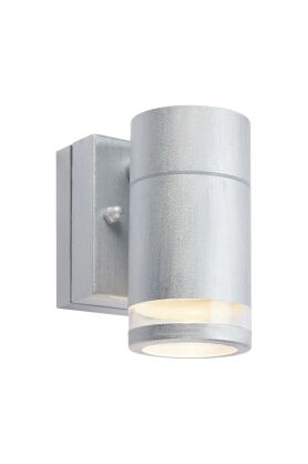 Kinkiet elewacyjny Luno 1L LED 400lm 3000K 109103 Markslojd srebrny 11,5cm x Ø6cm