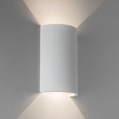 Kinkiet Serifos 170- Astro  7613 biały gips świeci obustronnie 2xLED półokrągły 1350002