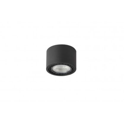 Lampa sufitowa natynkowa ECO ALIX NEW 230V AZ3493 Azzardo techniczna czarna tuba na źródło światła es111 okrągła 　