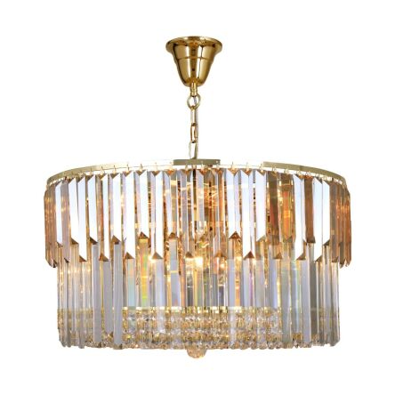 19101/16 CAMILLE LAMPA WISZĄCA ZŁOTA/GOLD ZUMALINE