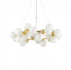 Lampa wisząca Żyrandol Dna SP25 208398 NOWOCZESNY IP20 G9 METAL Ideal Lux OPRAWA W STYLU NOWOCZESNYM 