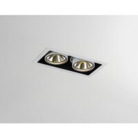 Oprawa sufitowa Multiva Evo 80.2 LED 12W On-Off Labra 4.1838 Podwójna techniczna 