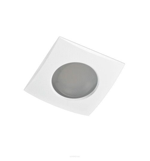 Lampa Ezio wpust AZzardo GM2105 WH AZ0813 biała techniczna prostokąt