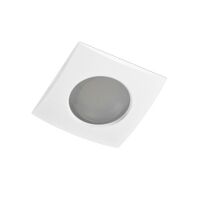 Lampa Ezio wpust AZzardo GM2105 WH AZ0813 biała techniczna prostokąt