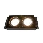 PLAFON lampa wewnętrzna ZUMA LINE ONEON DL 111-2 SPOT 94364-BK Z ALUMINIUM W KOLORZE czarnym NOWOCZESNY   - 2