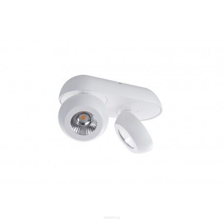 Oprawa natynkowa OJOS 2 AZ4198 Azzardo biała podwójna LED ruchoma