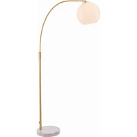 Lampa podłogowa OTTO biały/mosiądz  ENDON LIGHTING 76613  