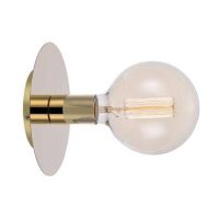 Kinkiet / plafon Disc 106154 Markslojd złota lampa talerzyk