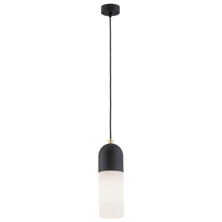 Lampa wisząca BURGOS 4213 Argon czarna średnica 10 cm