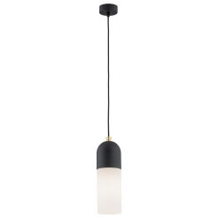 Lampa wisząca BURGOS 4213 Argon czarna średnica 10 cm