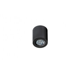 Lampa sufitowa techniczna Plafon Nano round AZ2785 AZzardo okrągła oprawa w kolorze czarnym tuba 
