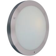 Plafon Umbra 31  AZzardo AZ1597 łazienkowy IP44 metal w kolorze srebrnym mleczne szkło
