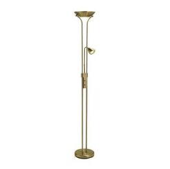 Lampa podłogowa Detroit 111242  Markslojd minimalistyczna mosiądz do czytania