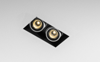Lampa sufitowa wpuszczana Multiva Evo 60.2 Trimless LED 6.5W On-Off Labra 4.1854 Elegancka podwójna  - 2
