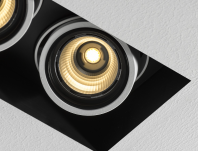 Lampa sufitowa wpuszczana Multiva Evo 60.2 Trimless LED 6.5W On-Off Labra 4.1854 Elegancka podwójna  - 3