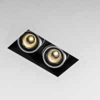 Lampa sufitowa wpuszczana Multiva Evo 60.2 Trimless LED 6.5W On-Off Labra 4.1854 Elegancka podwójna 