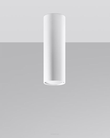 Oprawa sufitowa LAGOS 20 SL.0997 SOLLUX LIGHTING tuba 20 cm biała