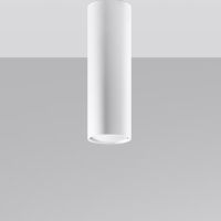 Oprawa sufitowa LAGOS 20 SL.0997 SOLLUX LIGHTING tuba 20 cm biała