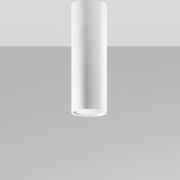 Oprawa sufitowa LAGOS 20 SL.0997 SOLLUX LIGHTING tuba 20 cm biała