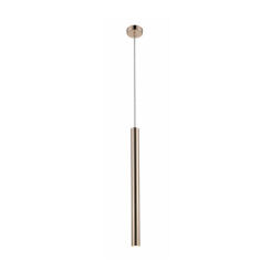 LAMPA WISZĄCA ZUMA LINE LOYA PENDANT P0461-01A-F7F7 TUBA ZŁOTA DŁUGA LED