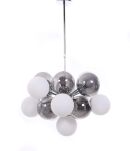 Lampa wisząca NEOPSIS LDP 1137-17 Lumina Deco nowoczesna biały chrom - 2