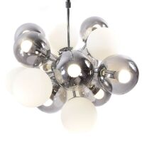 Lampa wisząca NEOPSIS LDP 1137-17 Lumina Deco nowoczesna biały chrom